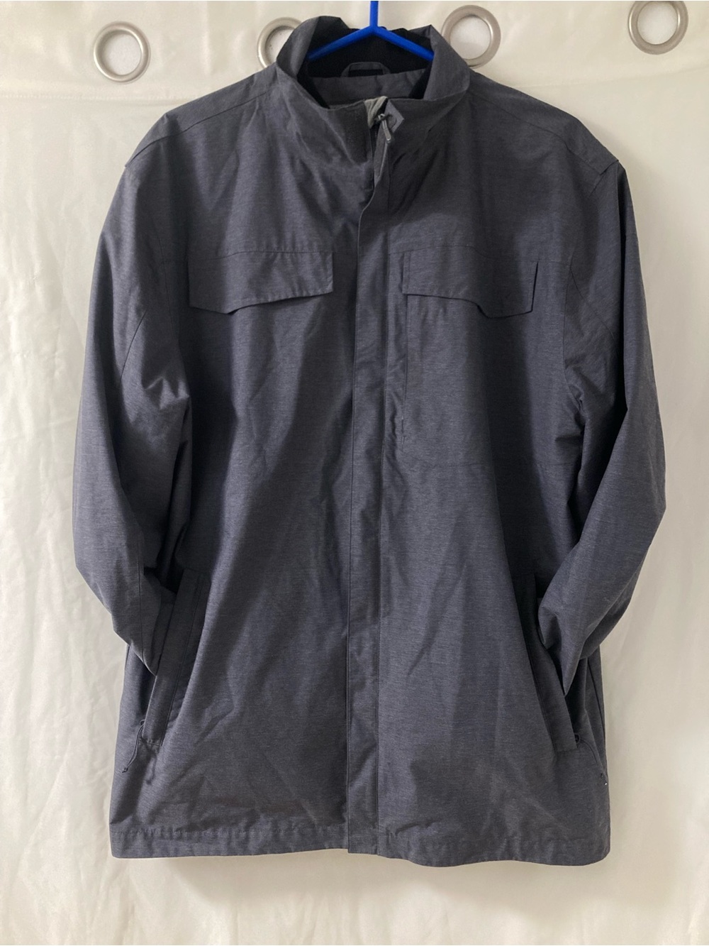 Paradox Gray Waterproof Windbreaker Jacket Outdoor Hiking Men’s L